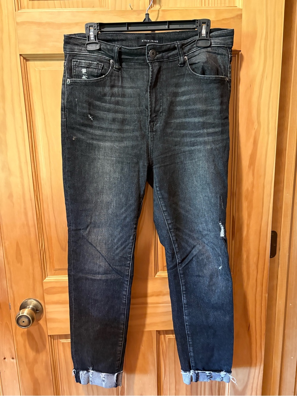 Risen Jeans High Rise Vintage Skinny Jeans Style RDP1425 dark charcoal junior 9
